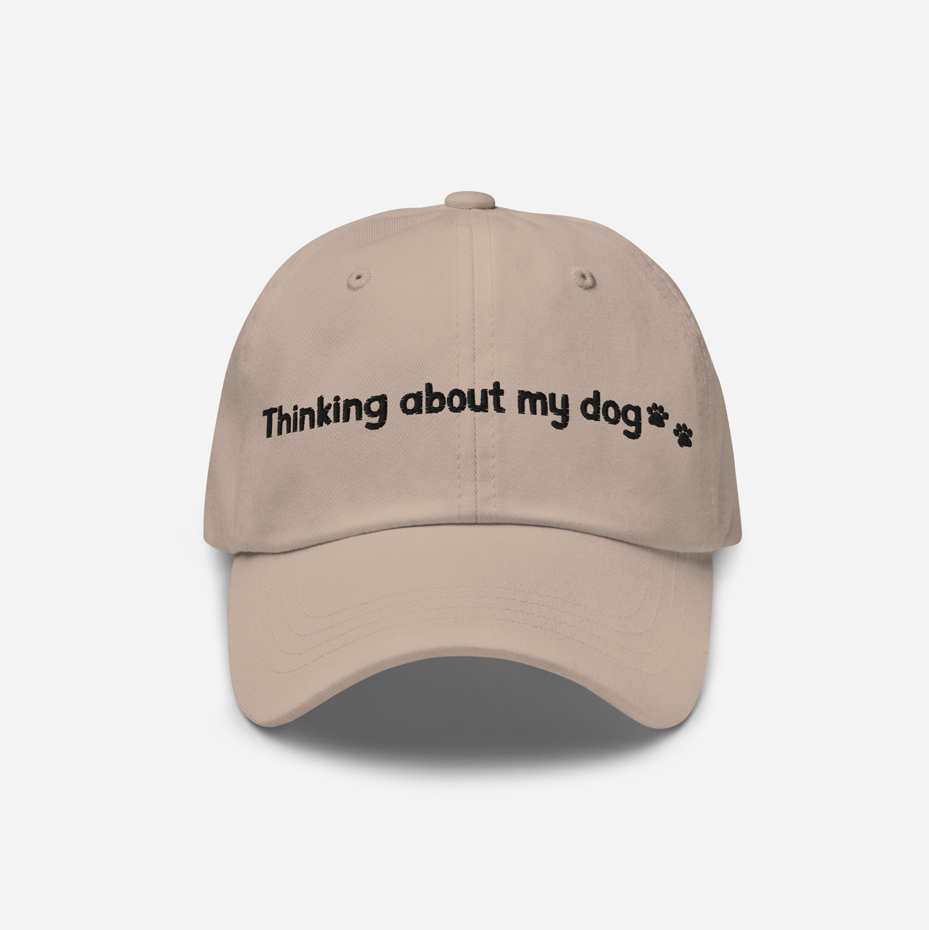 Thinking About My Dog Hat | Natural