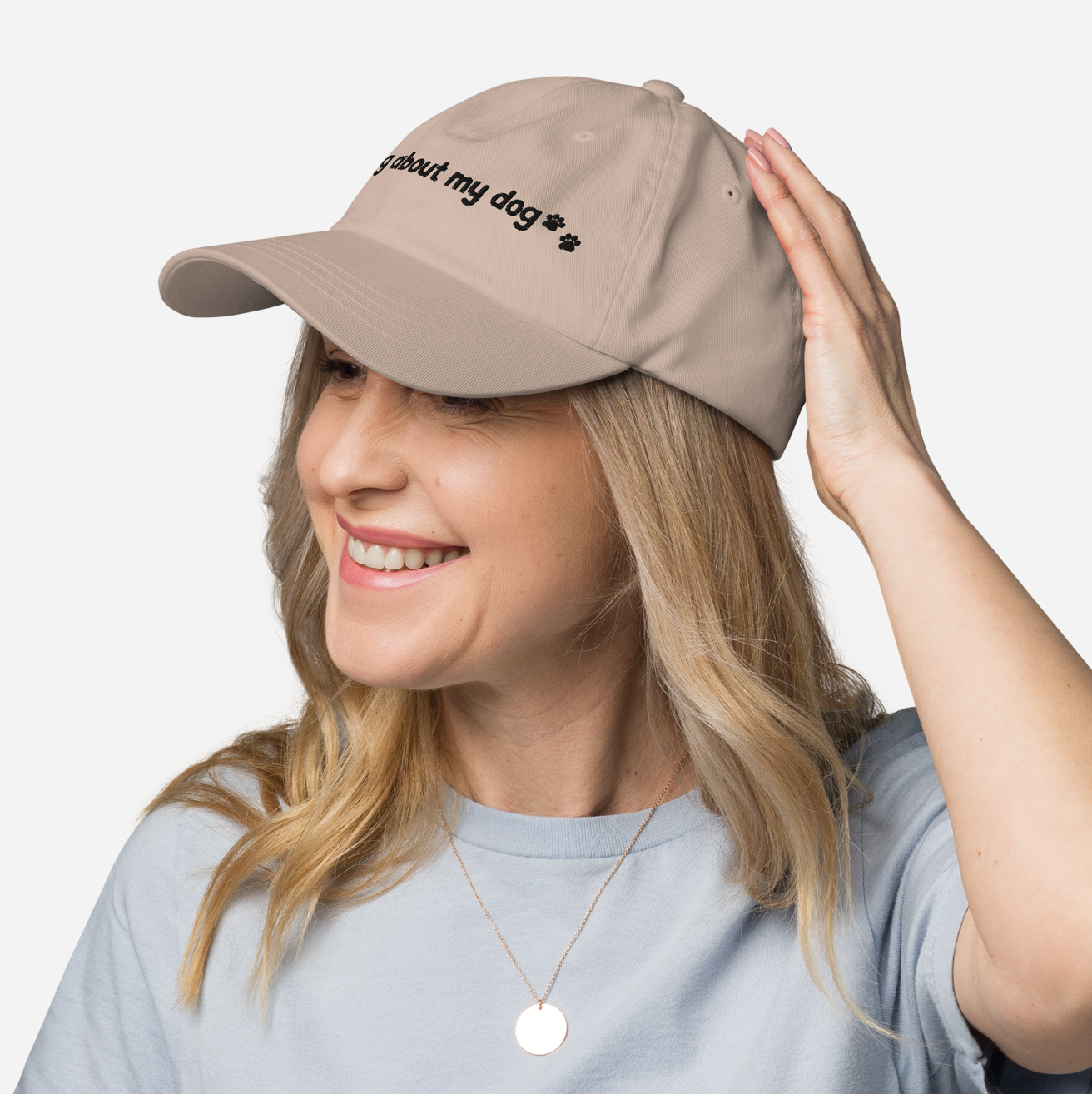 Thinking About My Dog Hat | Natural