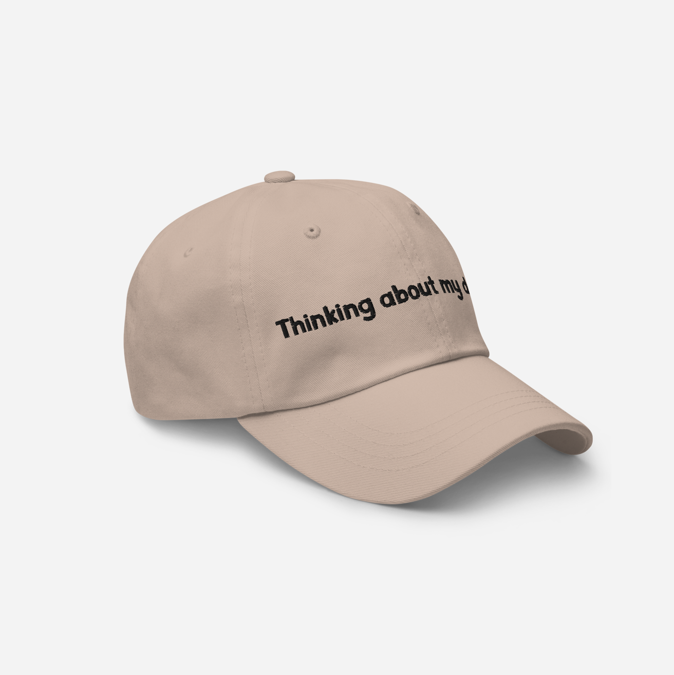 Thinking About My Dog Hat | Natural