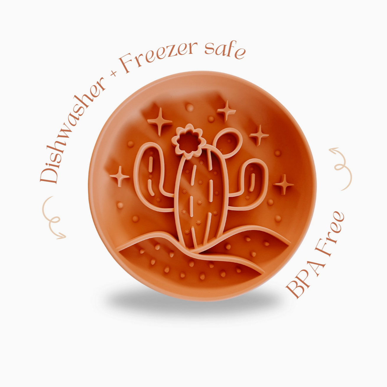 Cactus Slow Feeder | Tangerine