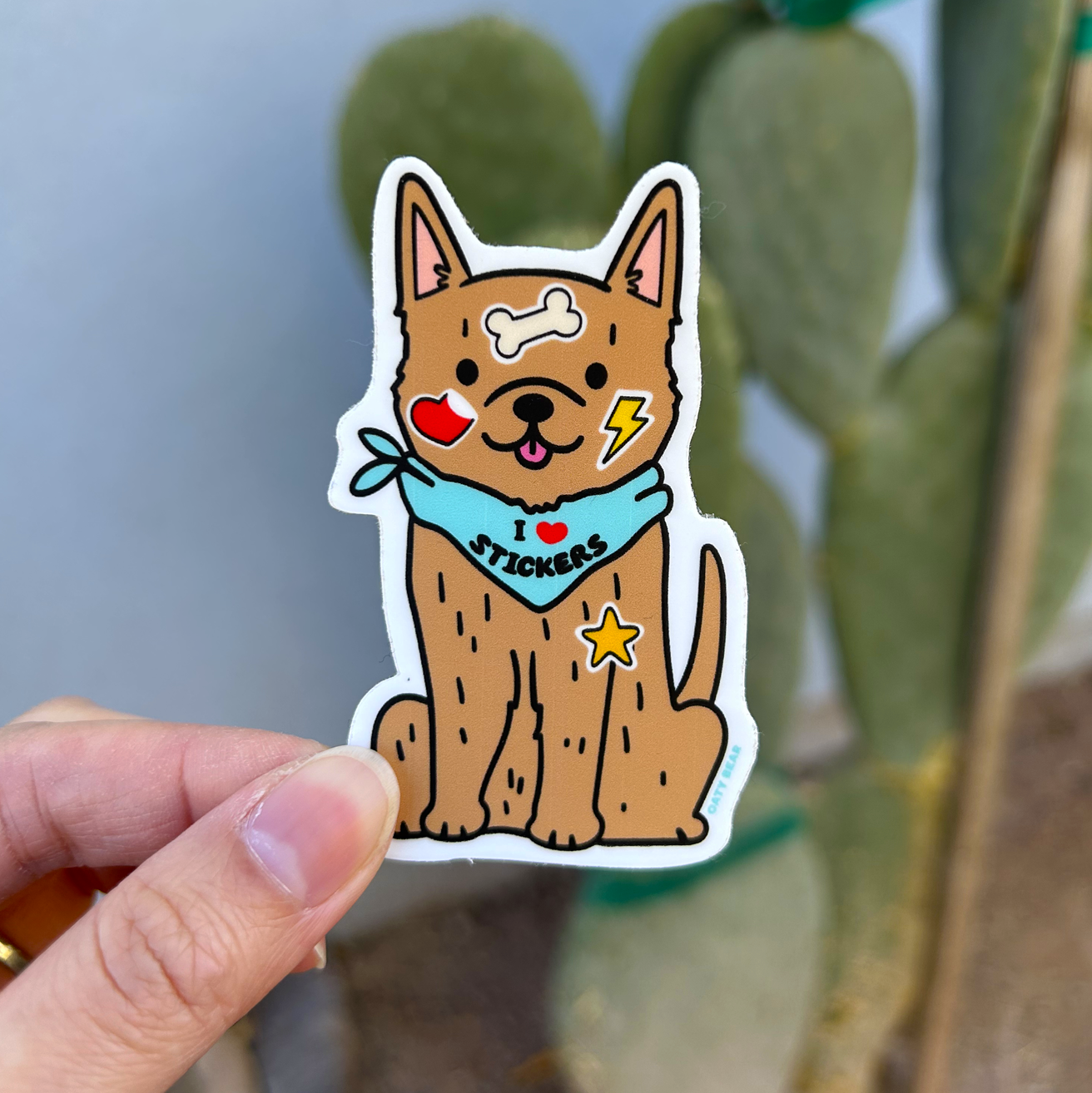 I Love Stickers Vinyl Sticker