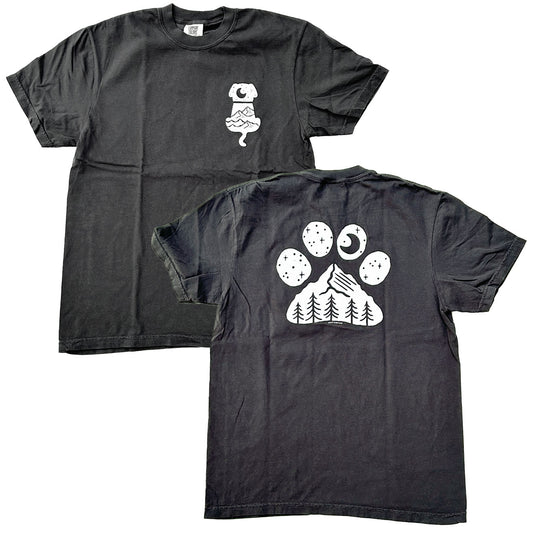 Adventure Paws Comfort Colors T-Shirt | Graphite