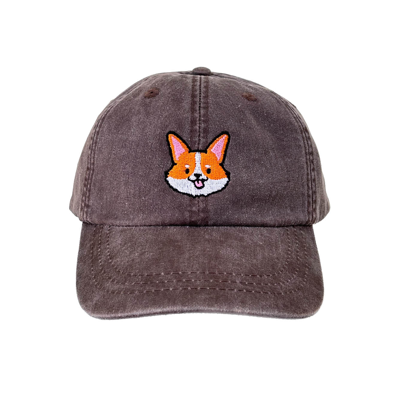 Corgi Dad Hat | Espresso