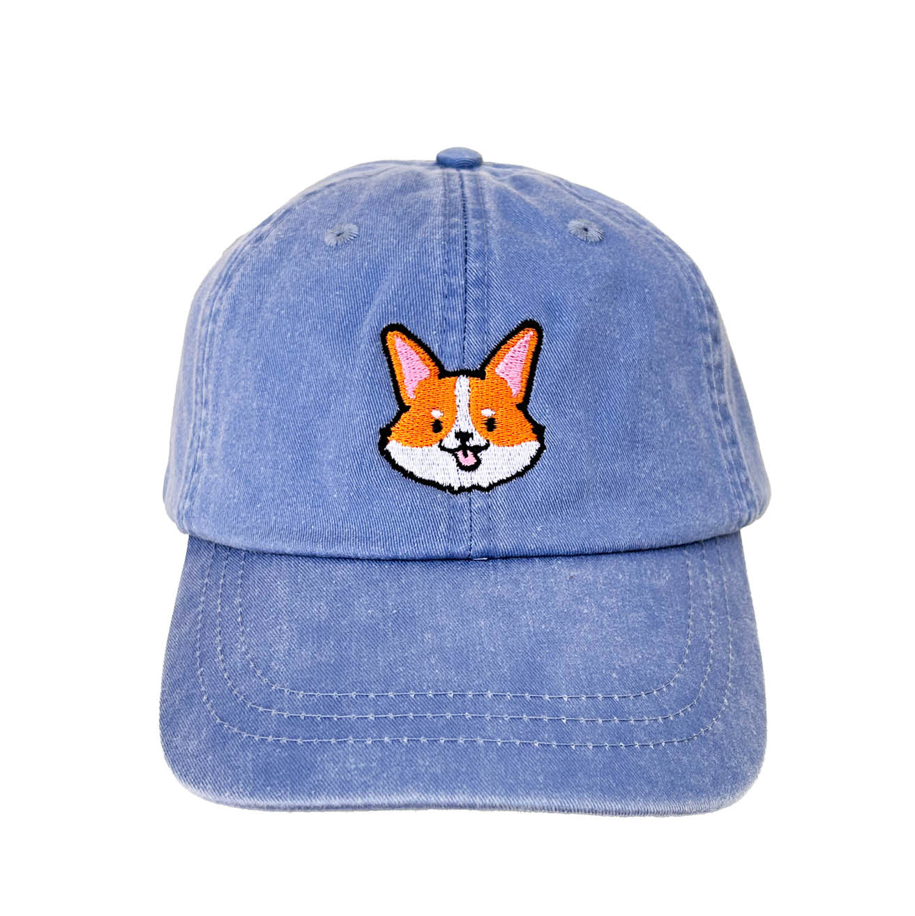 Corgi Dad Hat | Periwinkle