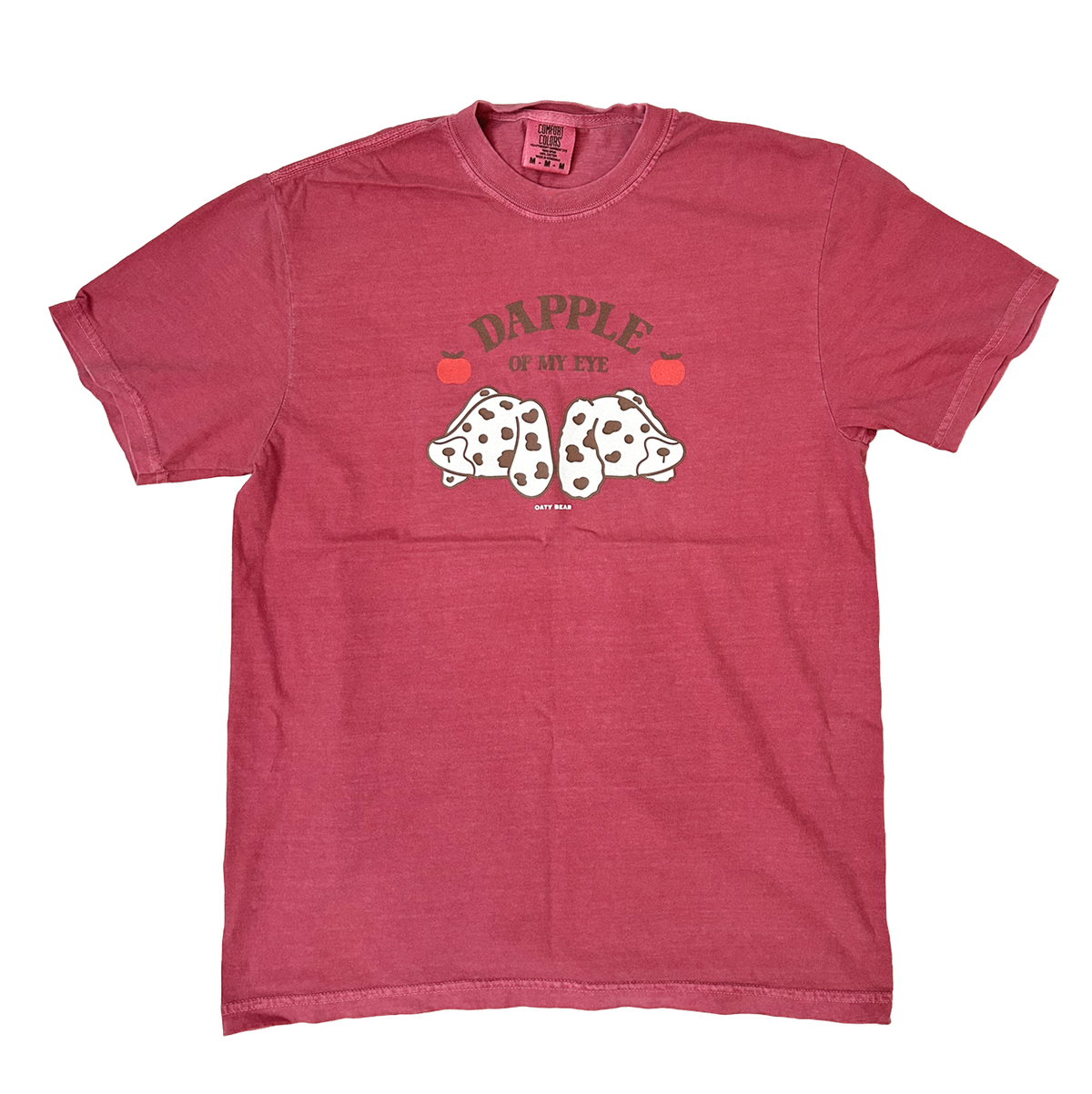 Doxie: Dapple Of My Eye Comfort Colors Unisex T-shirt | Brick
