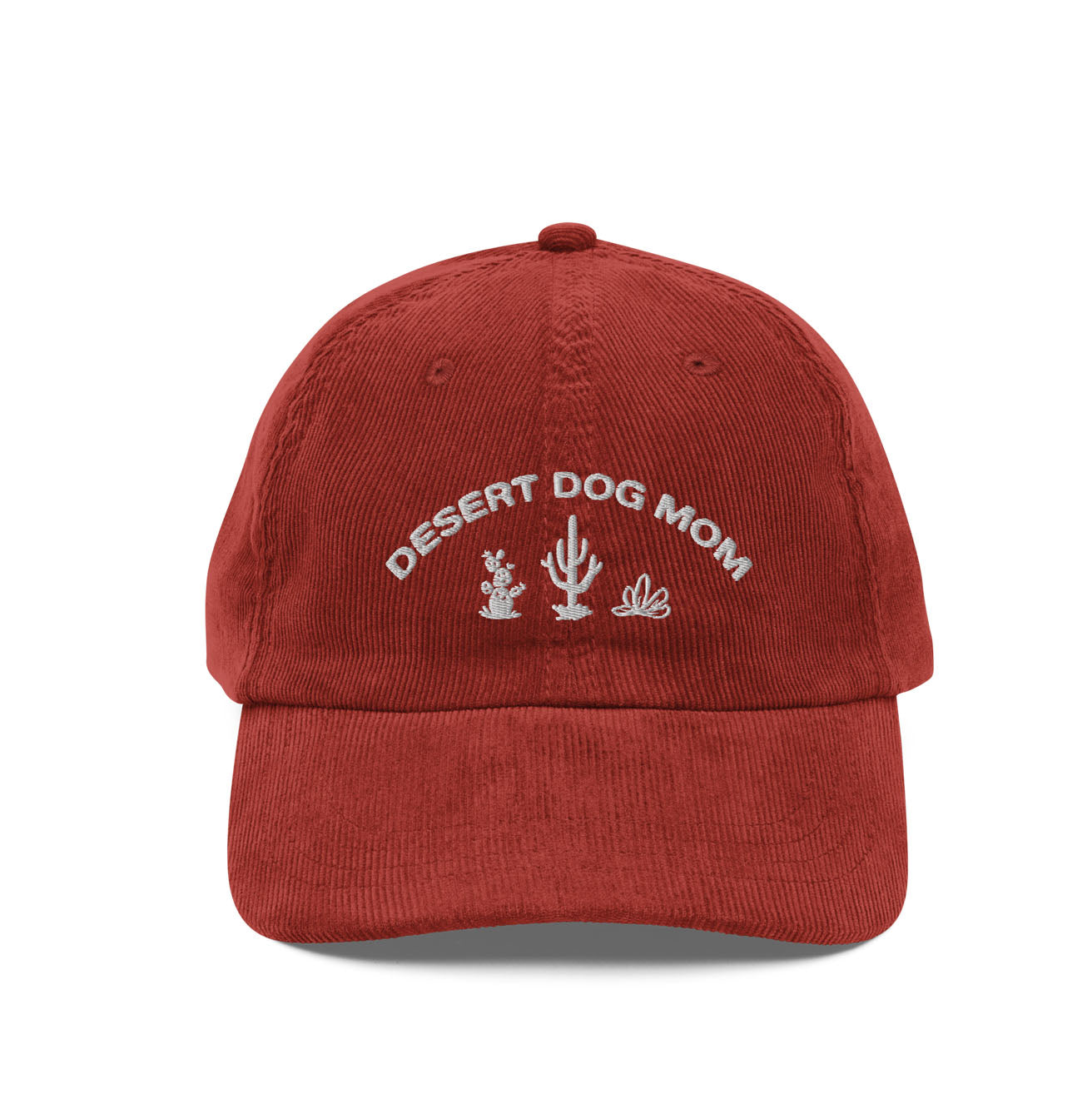 Desert Dog Mom Corduroy Hat | RED ROCKS