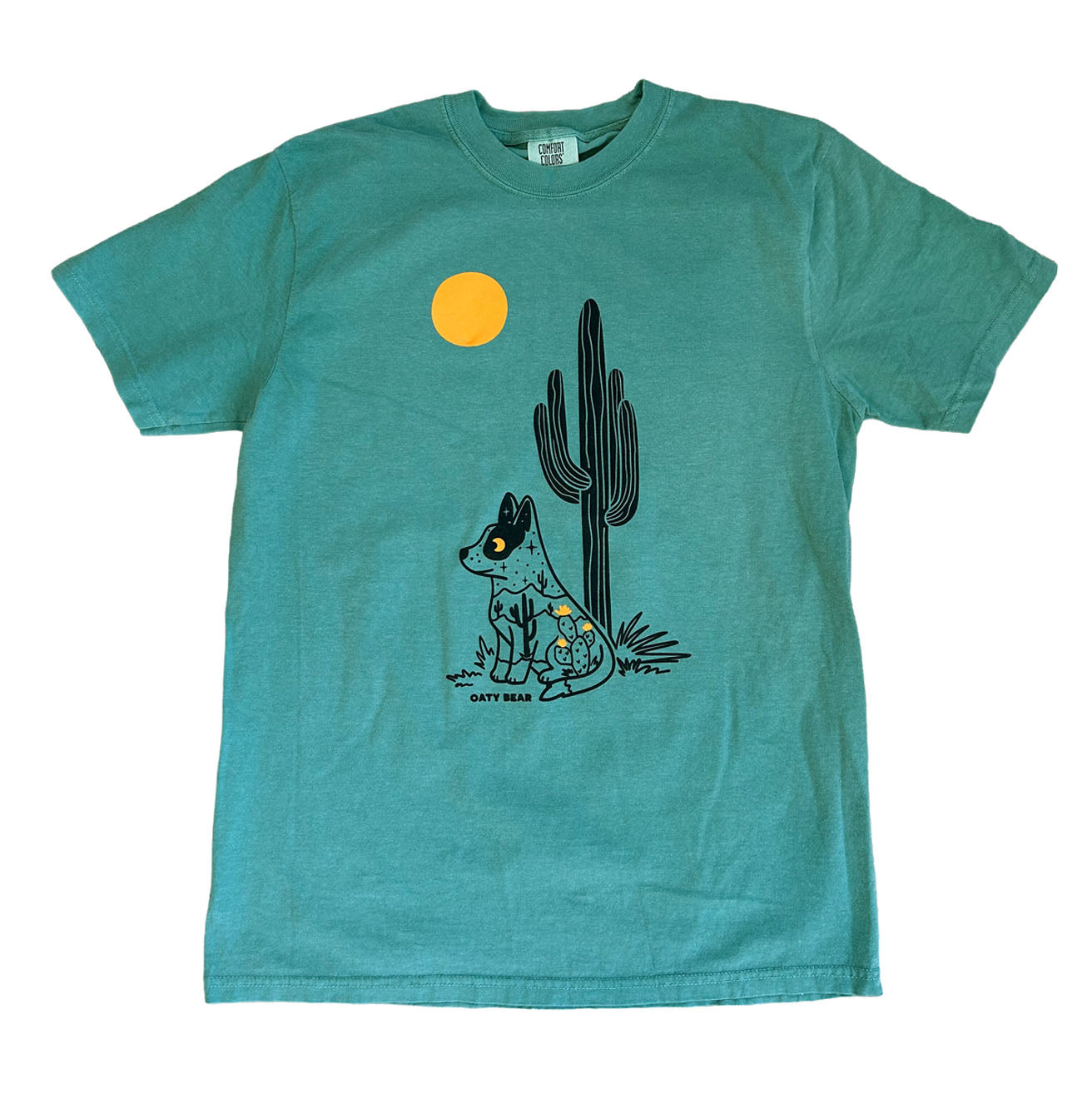 Desert Heeler Comfort Colors Unisex T-shirt | Light Green