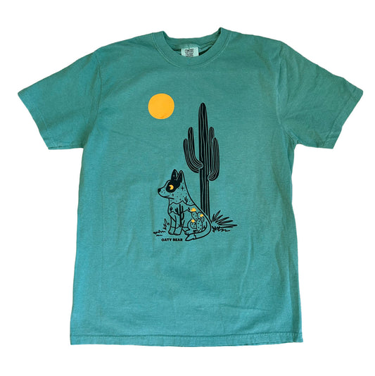 Desert Heeler Comfort Colors Unisex T-shirt | Light Green