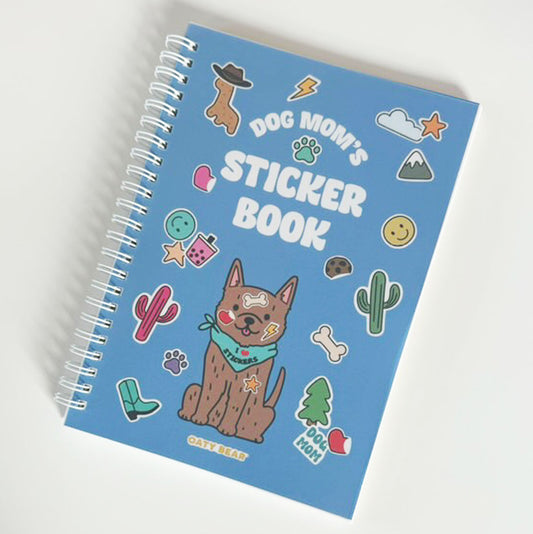 Dog Mom's Sticker Book