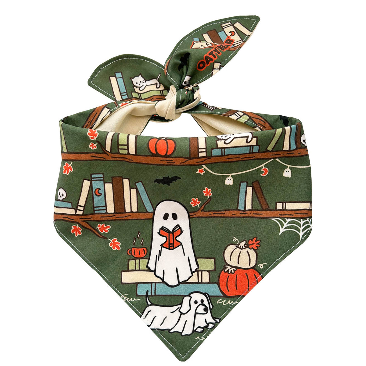 Pages and Pup Bandana