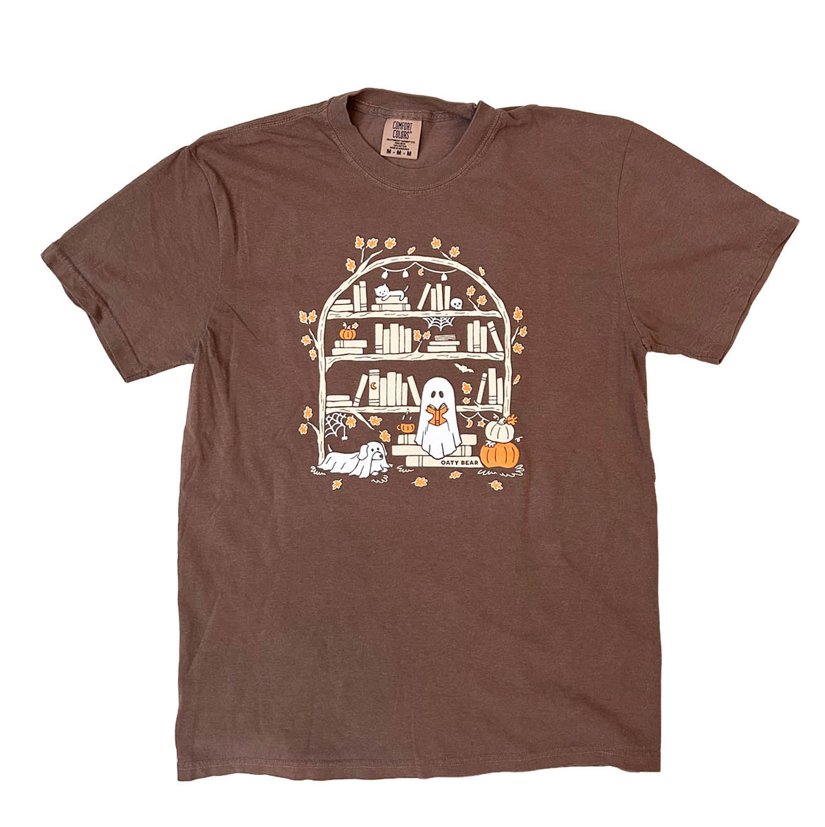 Pages and Pup Comfort Colors Unisex T-shirt | Espresso