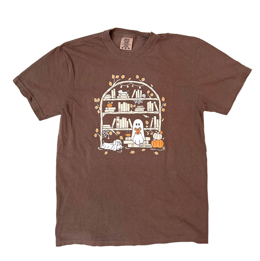 Pages and Pup Comfort Colors Unisex T-shirt | Espresso