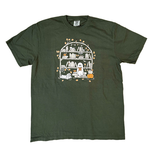 Pages and Pup Comfort Colors Unisex T-shirt | Sage