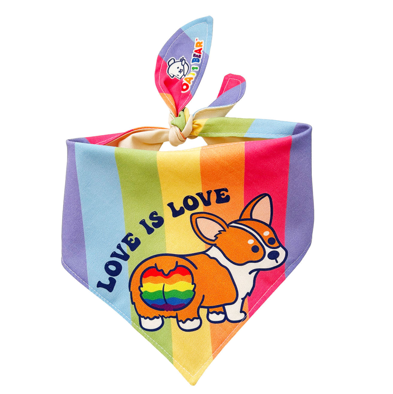 Pride - Corgi Love Dog Bandana