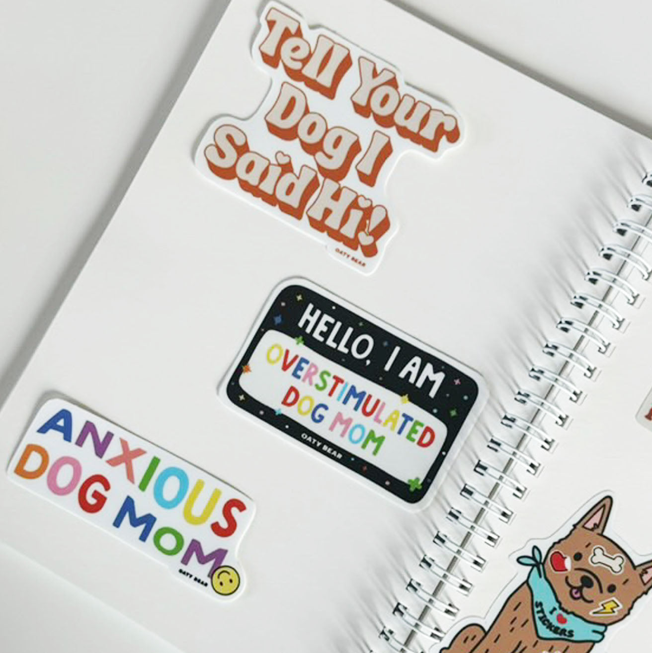 Anxious Sticker Collector Sticker Book