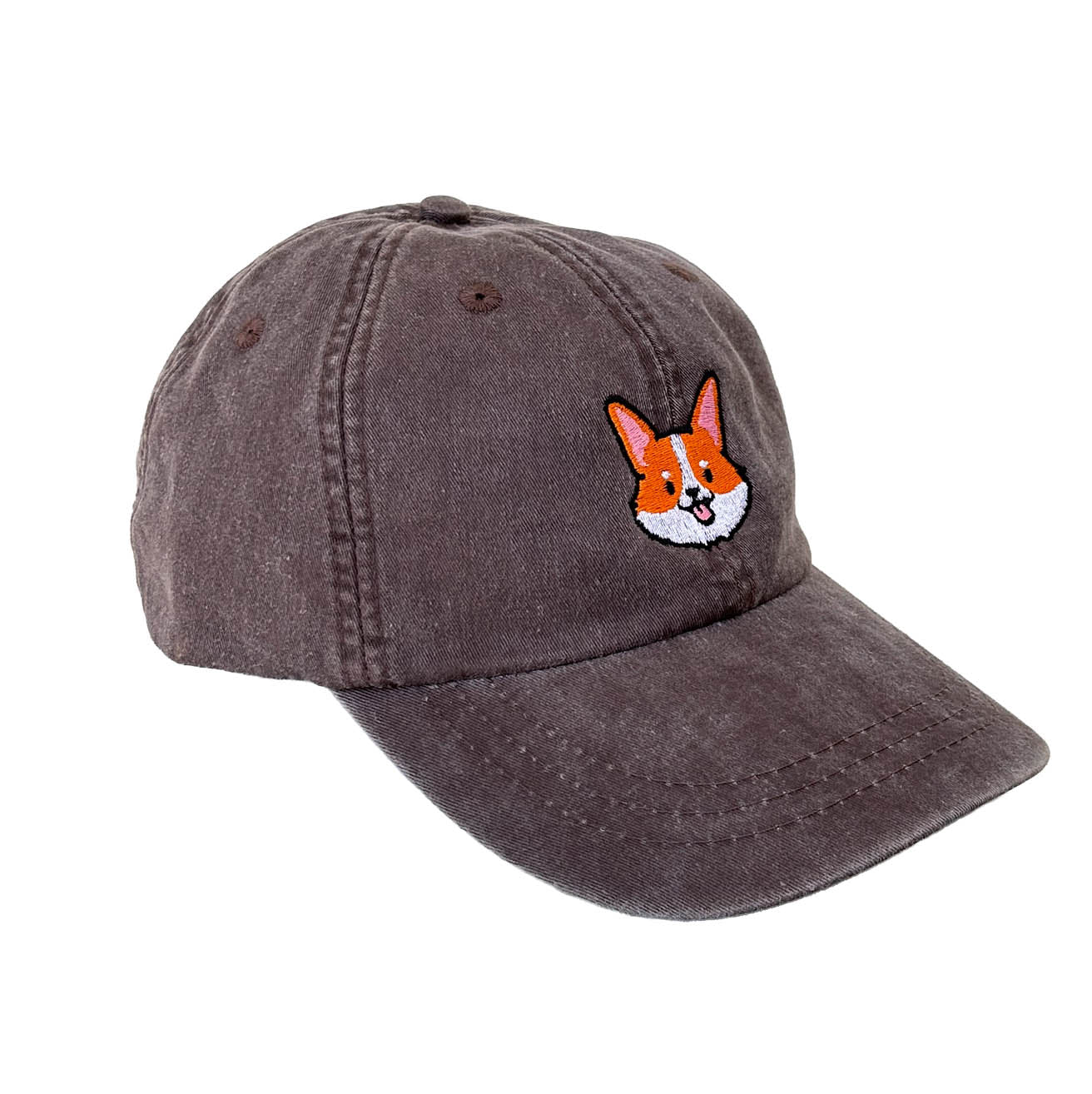 Corgi Dad Hat | Espresso
