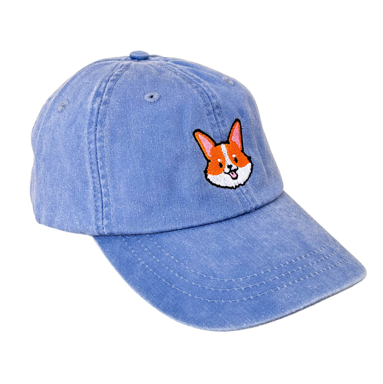 Corgi Dad Hat | Periwinkle