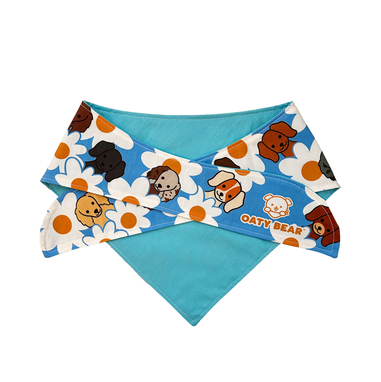 Doxies and Daisies Bandana