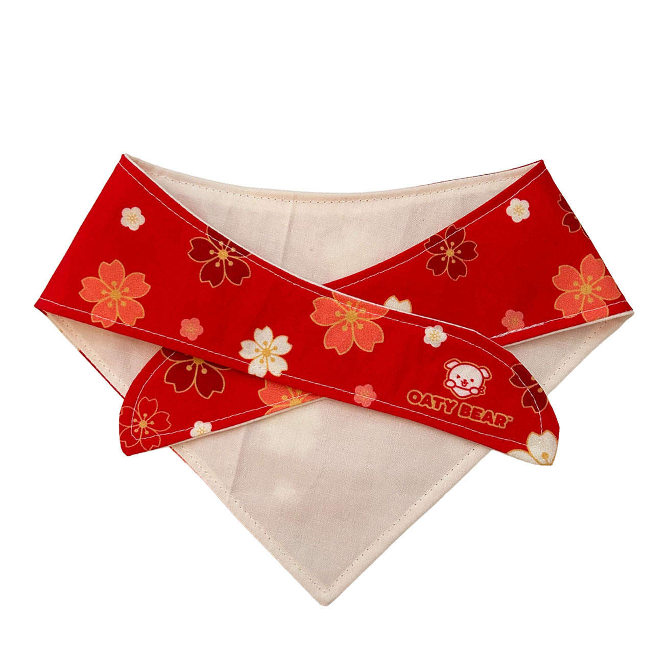 Red Blossom Bandana