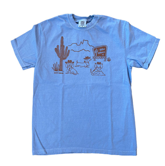 Wild Weens of Arizona Comfort Colors T-shirt | Washed Denim