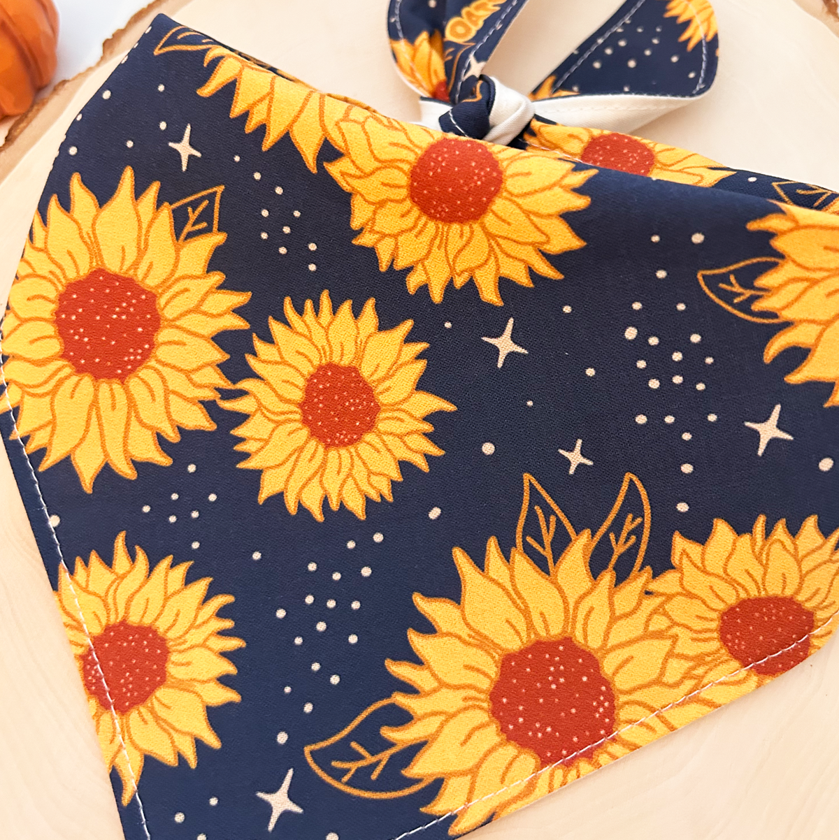 Fall - Autumn Sunflower Bandana