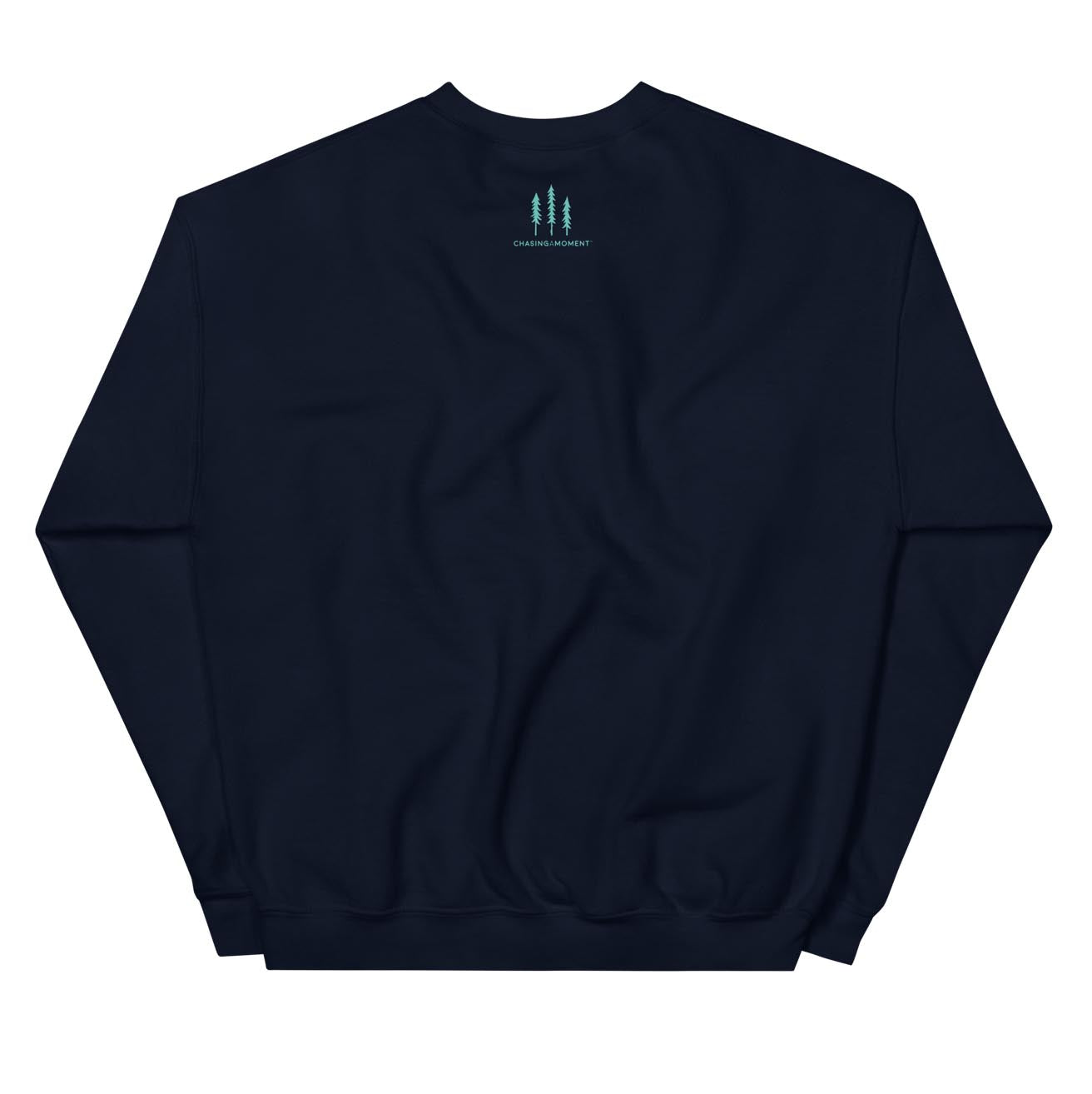 Holiday Van Dog Adventure Unisex Sweatshirt | Navy