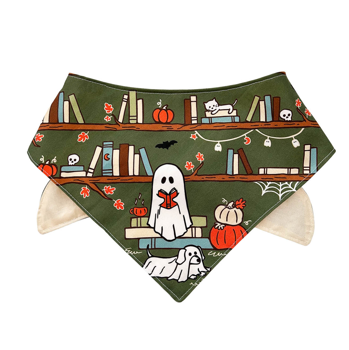 Pages and Pup Bandana