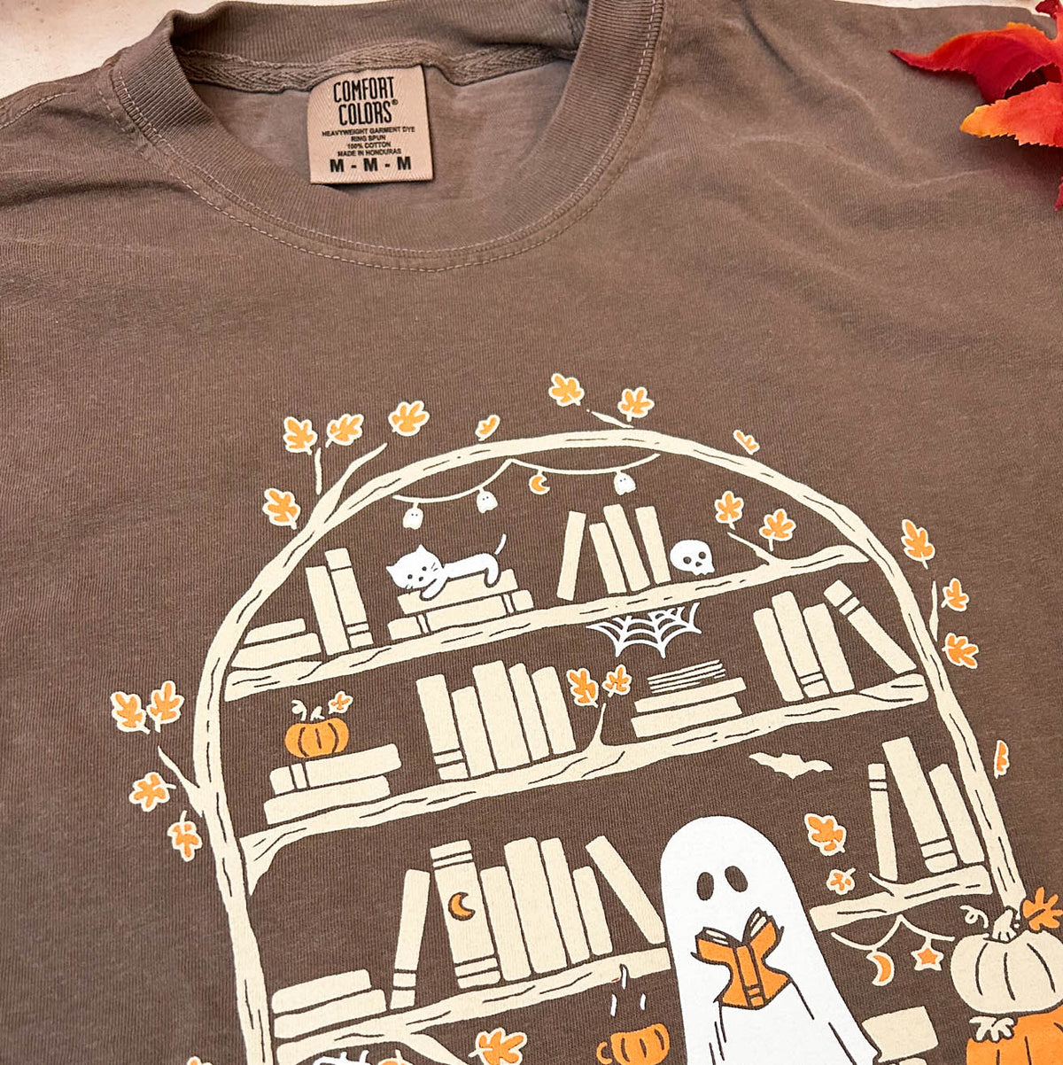Pages and Pup Comfort Colors Unisex T-shirt | Espresso