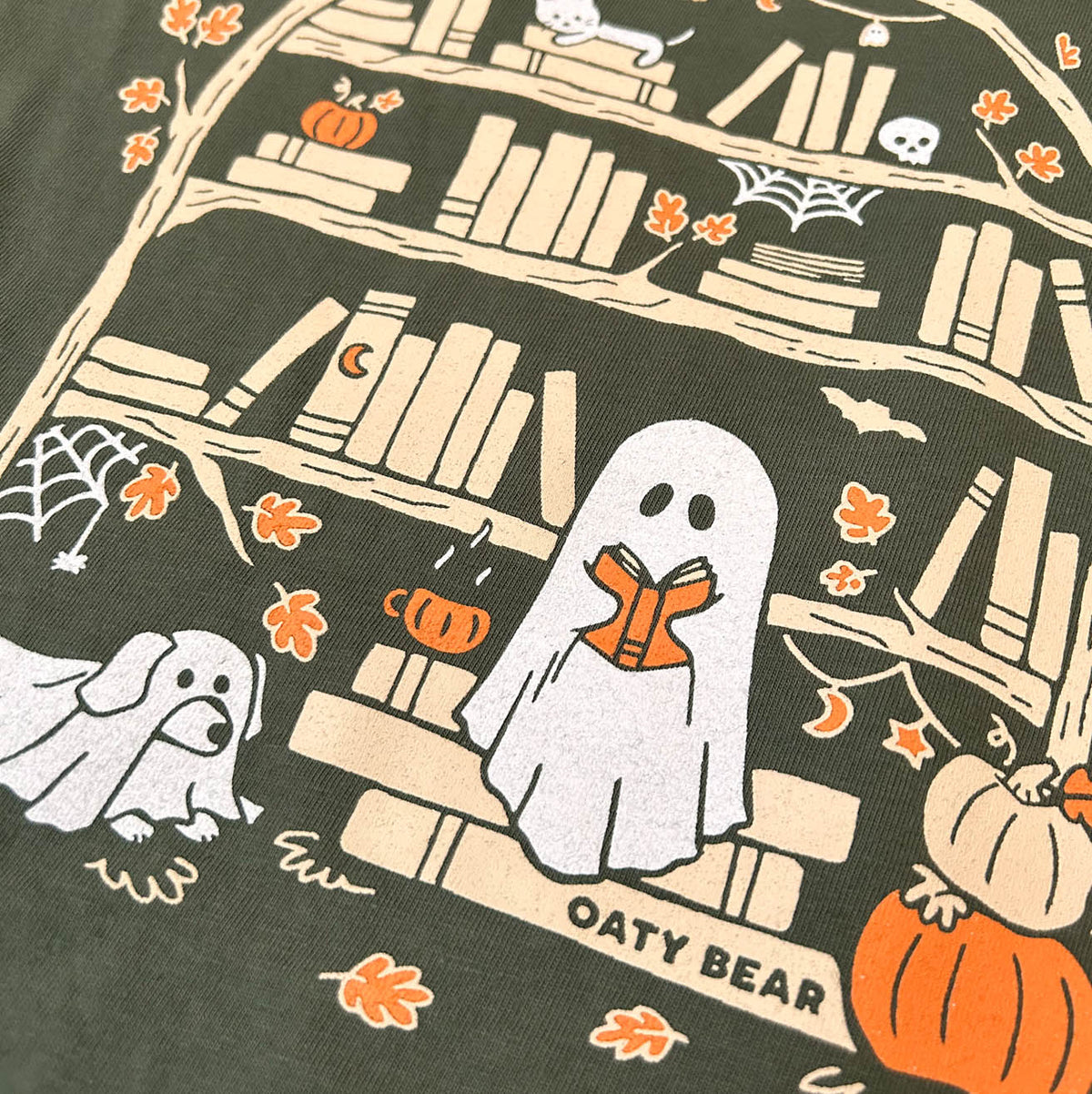 Pages and Pup Comfort Colors Unisex T-shirt | Sage