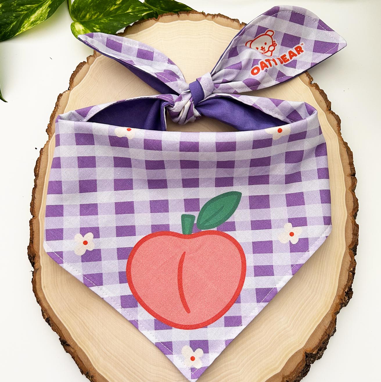 Peach Dog Bandana