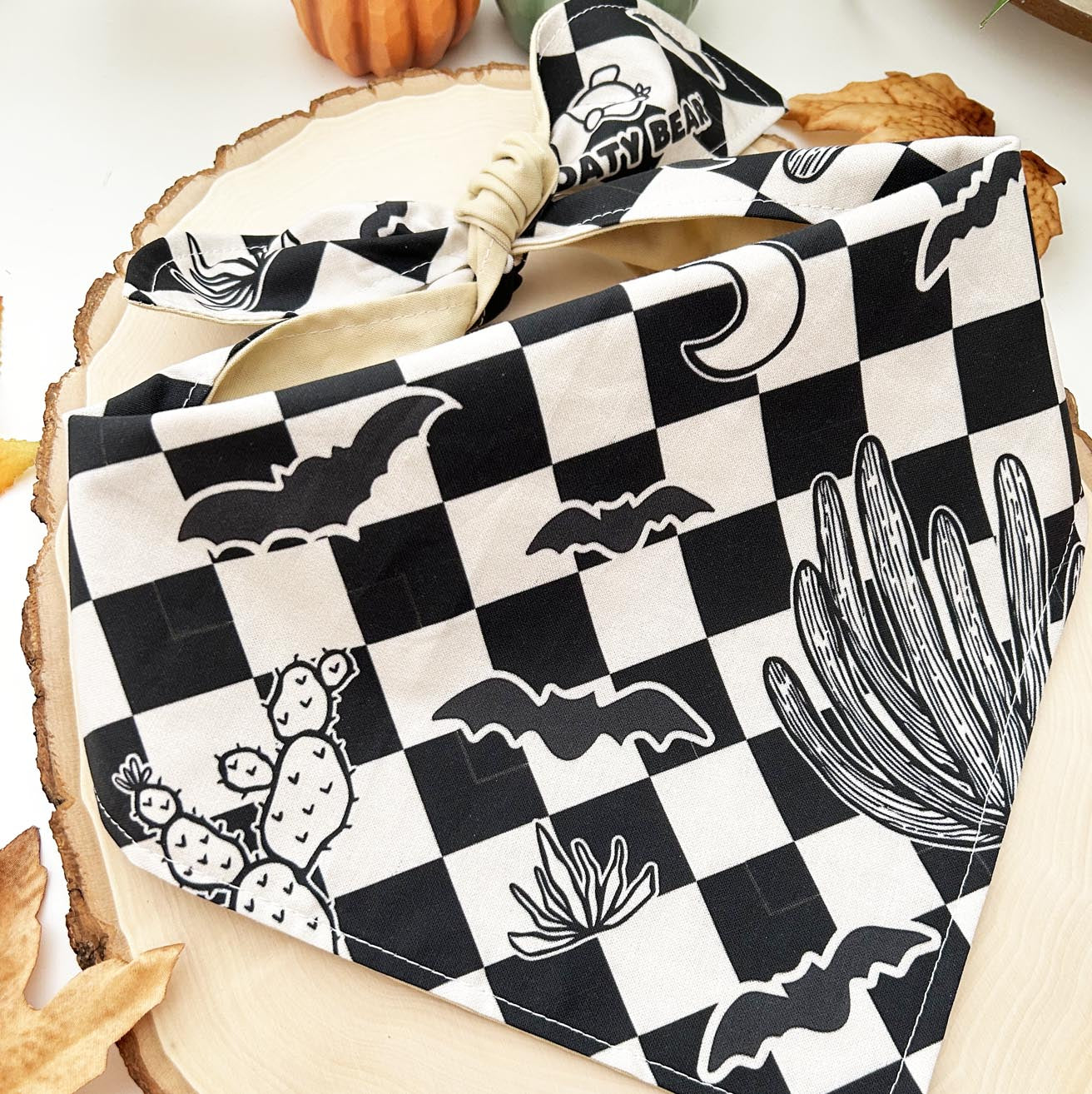 Fall Desert Bats Dog Bandana