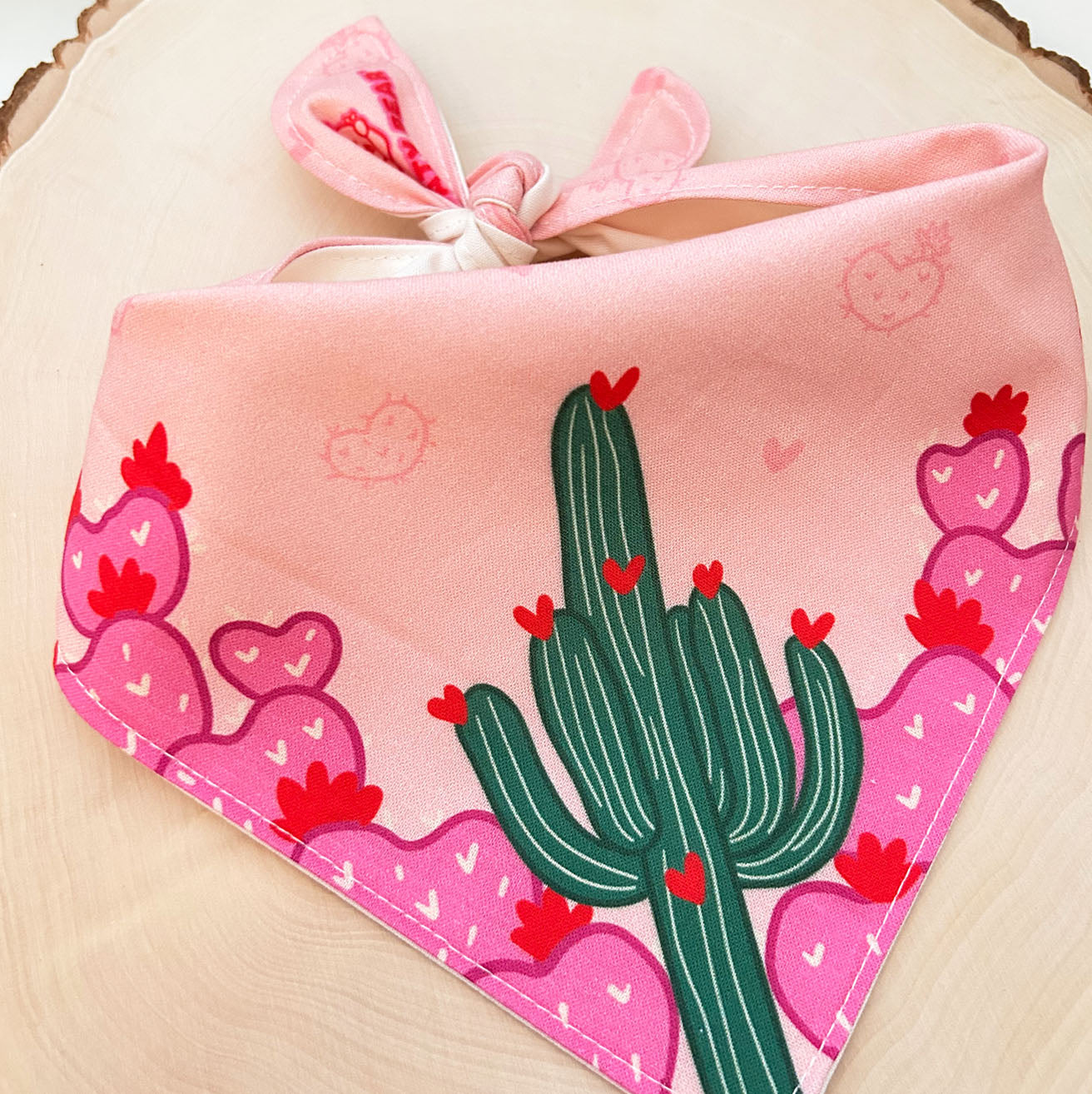 Cactus Hearts Bandana