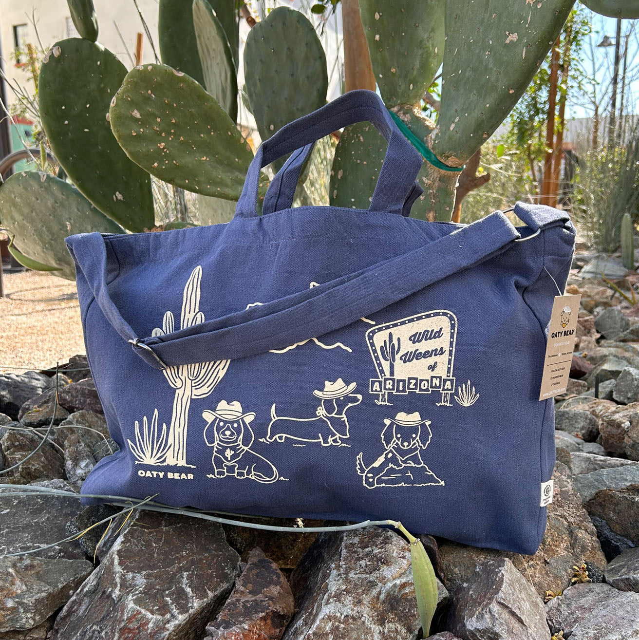 Wild Weens Tote Bag | Elemental Blue