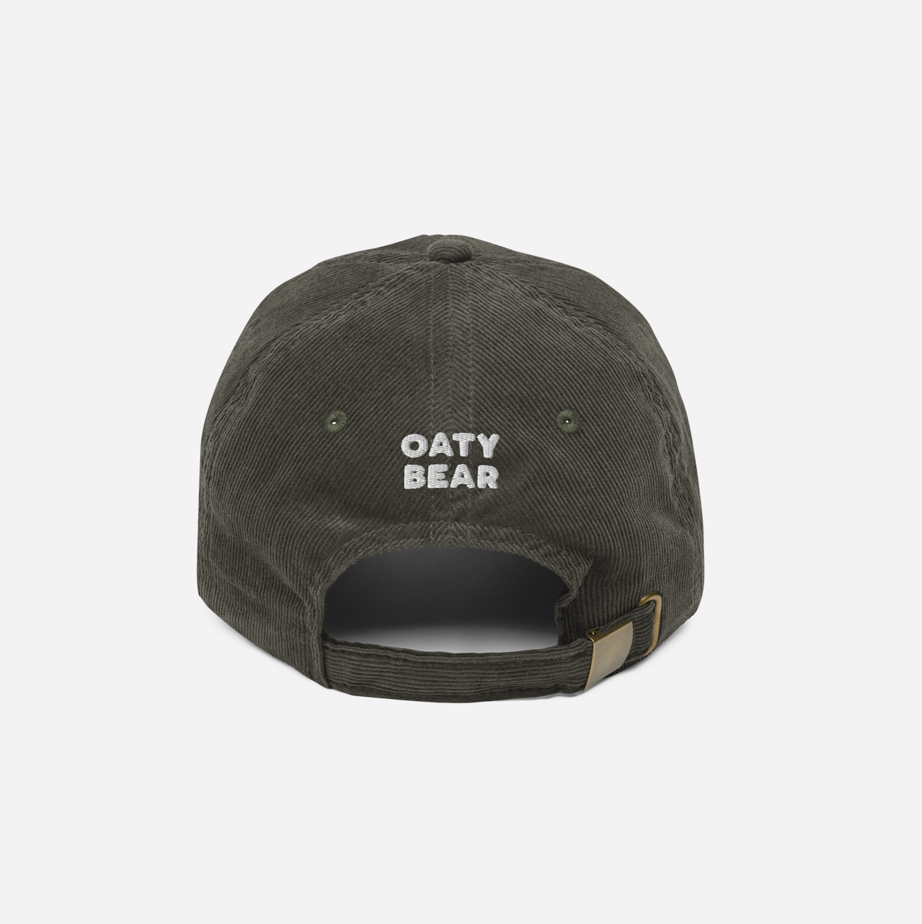 Adventure Dog Mom Corduroy Hat | Olive