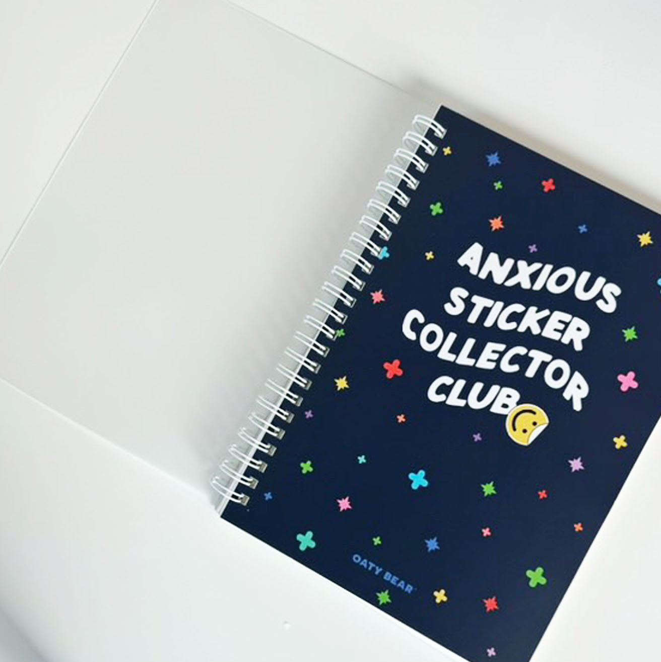 Anxious Sticker Collector Sticker Book