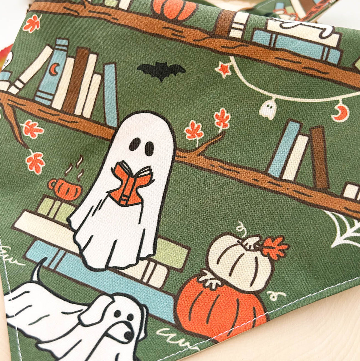Pages and Pup Bandana