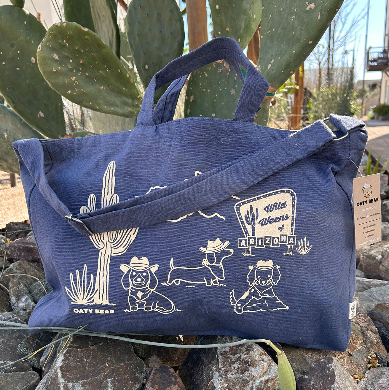 Wild Weens Tote Bag | Elemental Blue