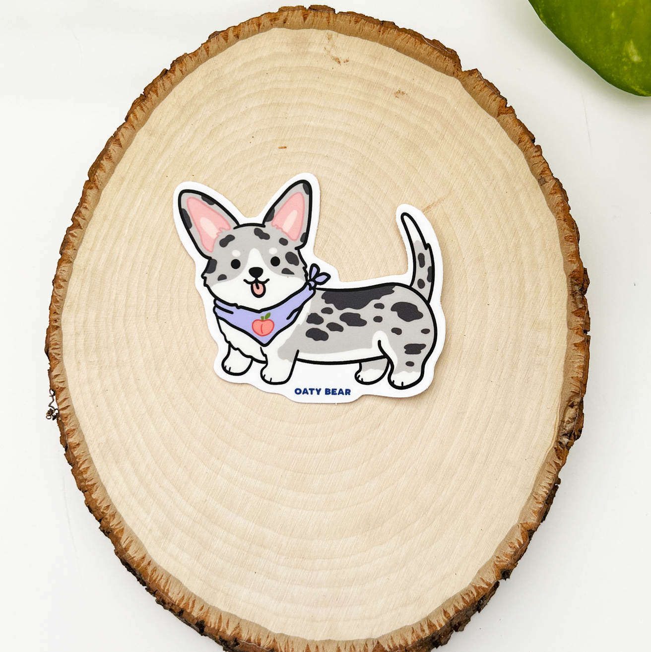Corgi Merle Vinyl Sticker