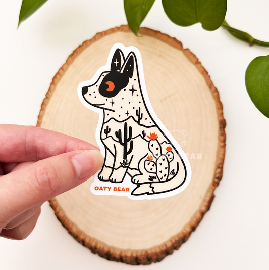 Desert Heeler Vinyl Sticker