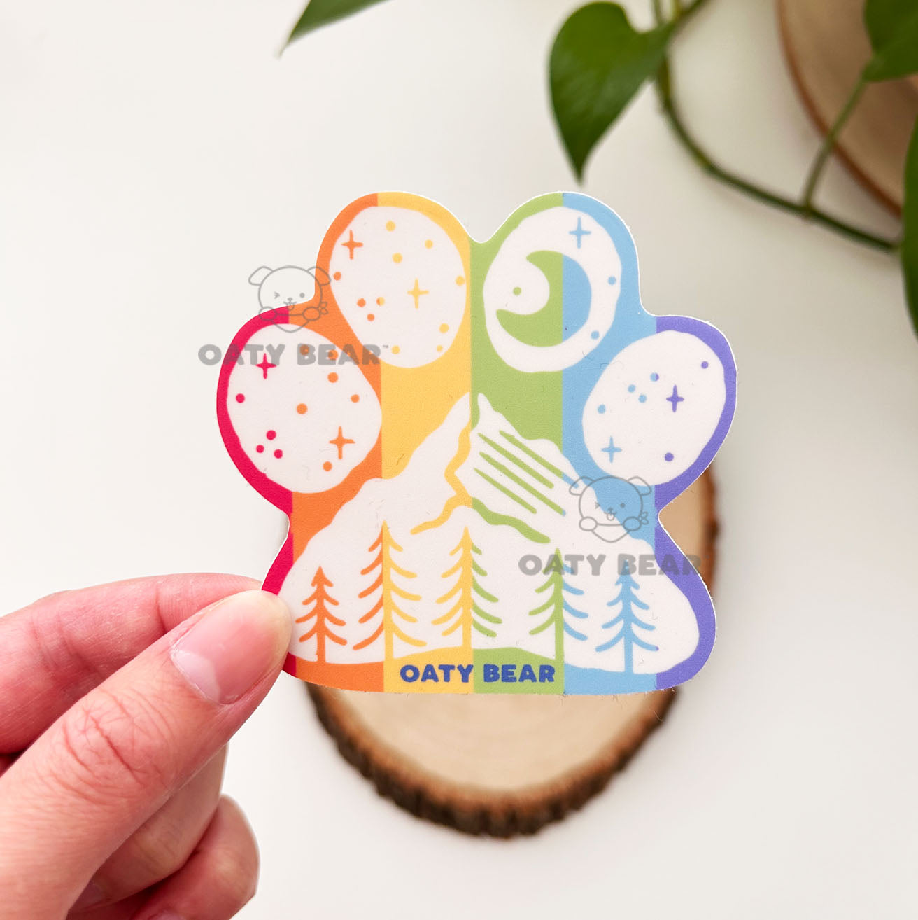 Pride - Paw Love Vinyl Sticker