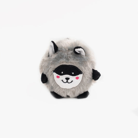 Bushy Throw - Raccoon - Dog Toy